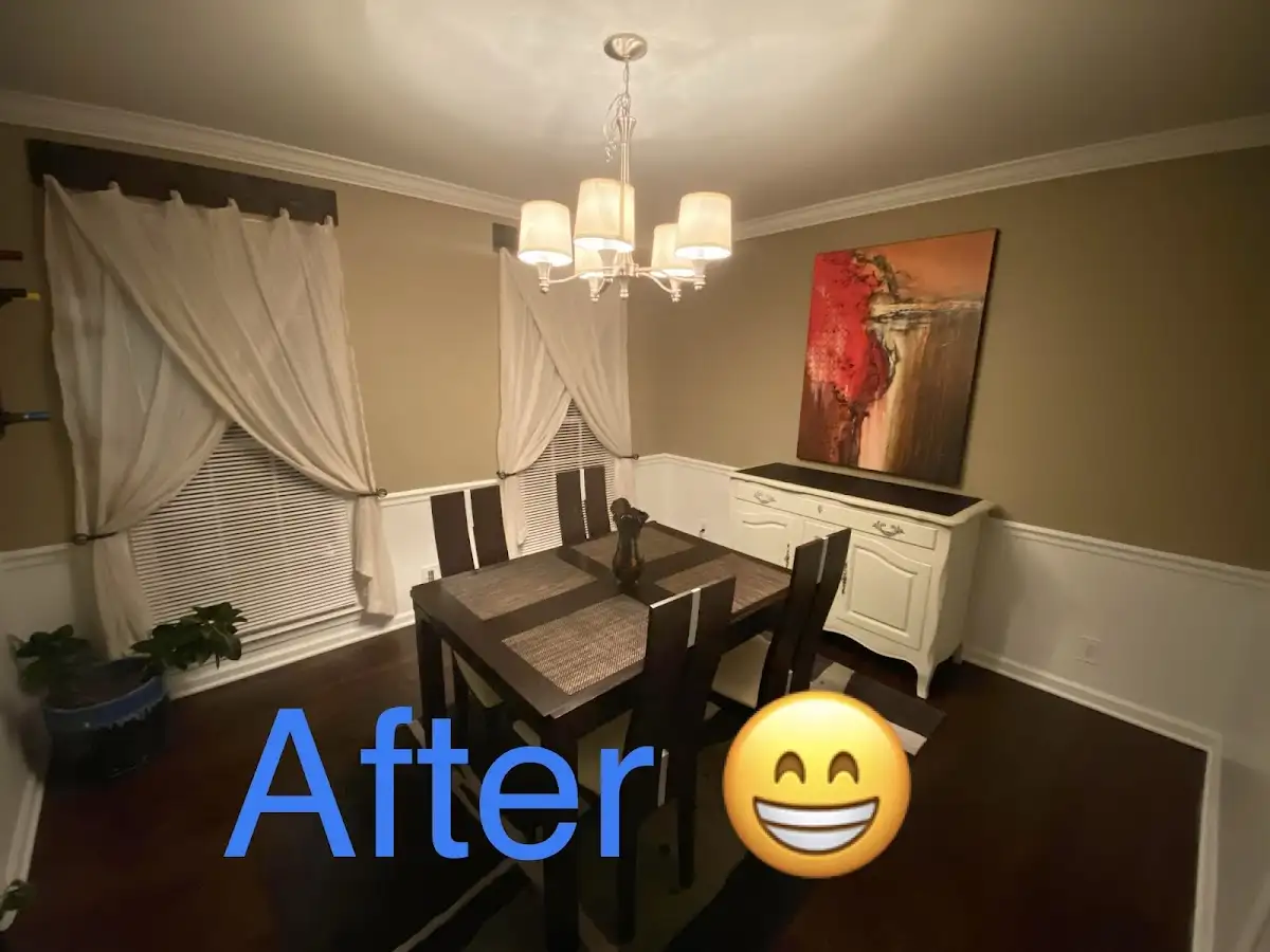 Professional dining room restoration after water damage in Kathleen